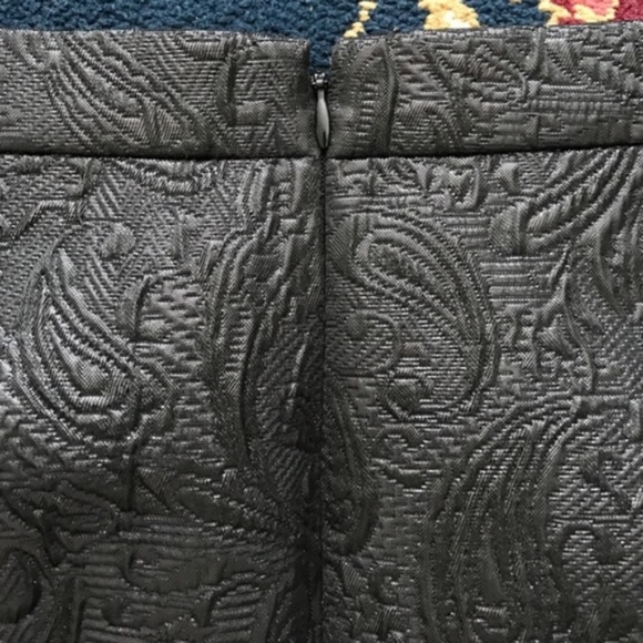 SALE J Crew Origami Mini skirt metallic matelassé - Picture 6 of 8